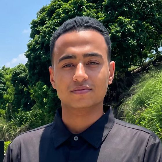 Portrait of Ameen Yousef Ahmed Ahmed.